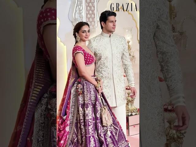 Siddharth Malhotra & Kiara Advani At The Ambani Wedding