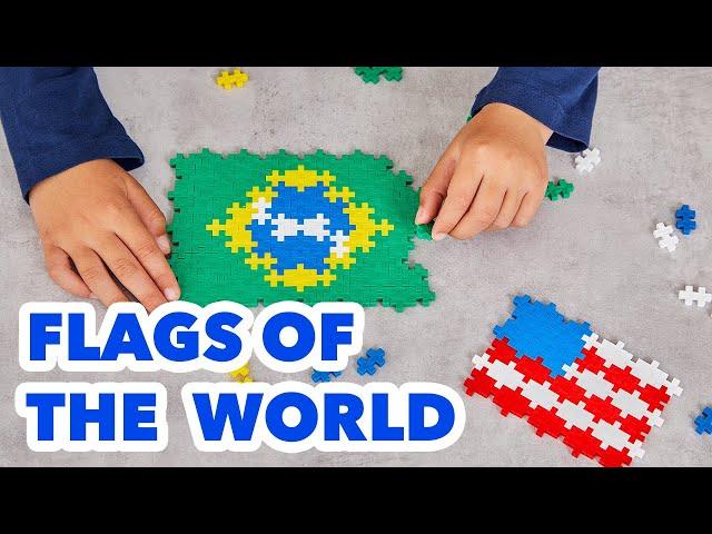 Plus Plus Learn to Build - Flags of the World