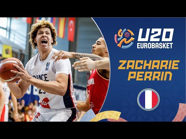 Zacharie Perrin  | Player Highlights | FIBA U20 EuroBasket 2024