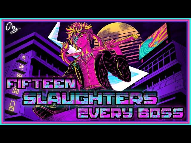 ANNIHILATING Every Boss In Katana Zero As Fifteen! [All Boss Fights]