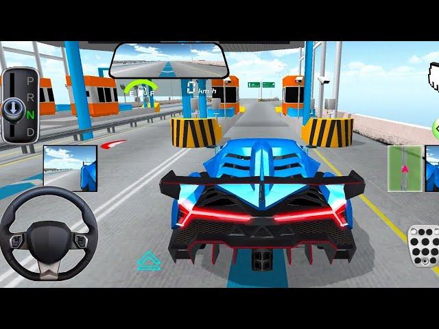 Brand New Blue Color Car Is Ready For Parking - 3d Driving Class ( ios, android ) #gameplay #Cargame