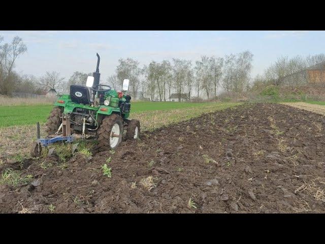 Весняна та перед посівна оранка | Мототрактор і 2-х корпусний плуг | Все буде Україна 