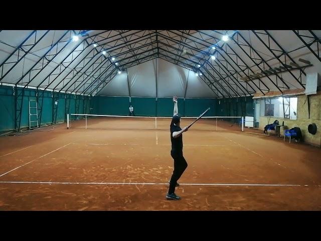 Sasha tennis - 47yo coach VS 17yo student