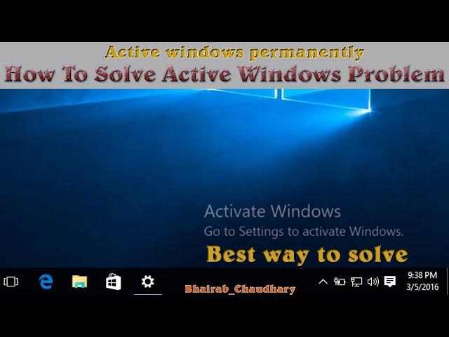 How to fix activate windows go to settings to activate windows. With live proof. 2022 updated