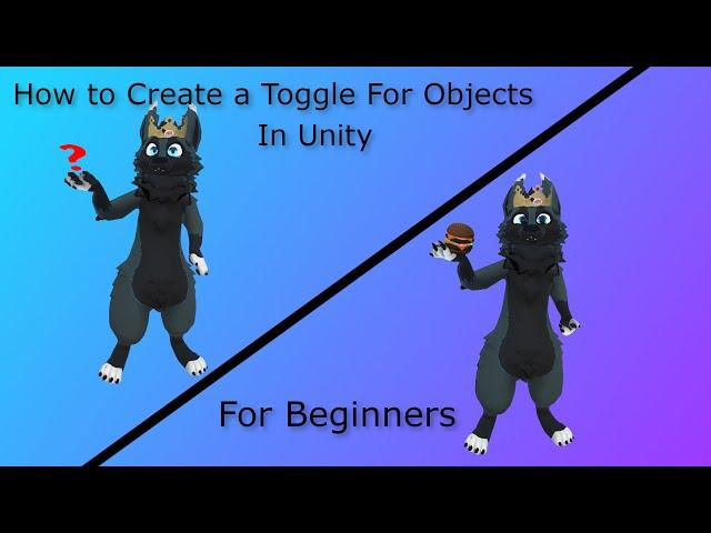 How to Create a Toggle for Objects in Unity for VRChat SDK3.0 Avatars