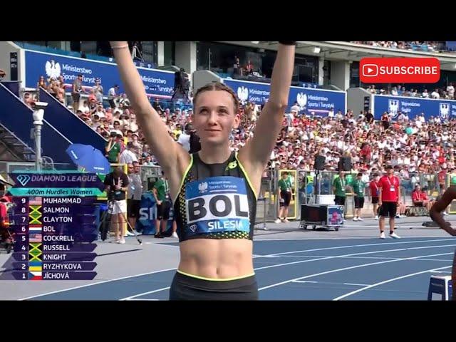 Women's 400m Hurdles (2024 Silesia Diamond League)