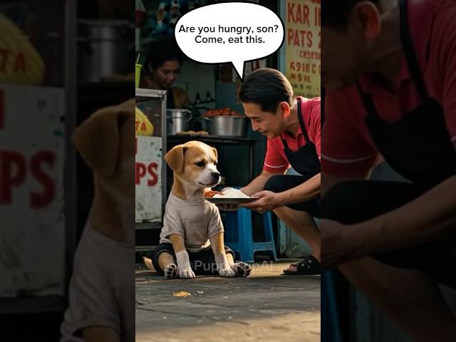 Poor Dog Rejected But Finds Hope in a Kind Stranger ️ #dog #dogshorts #shorts #aiart