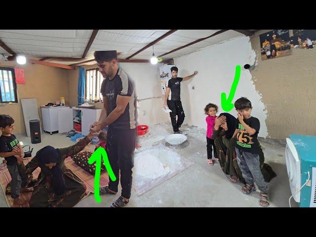 Nomadic Life ️ Interior Wall Repairs & Plastering  |  Delicious Village Lunch ️