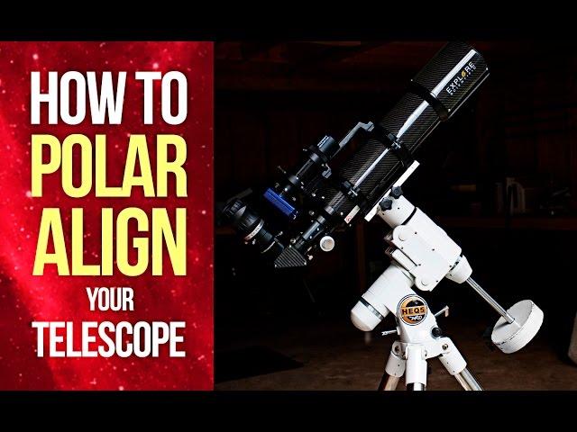 How to Polar Align Your Telescope Mount - EQ Polar Alignment