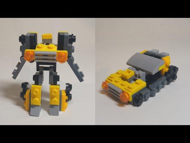 HOW TO MAKE A TRANSFORMER IN LEGO?