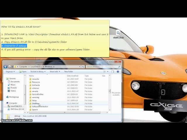 How to Fix d3dx11_43.dll Error Free  d3dx11_43.dll Download