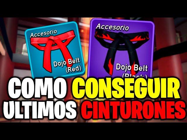 COMO CONSEGUIR ULTIMOS CINTURONES DOJO EN BLOX FRUITS