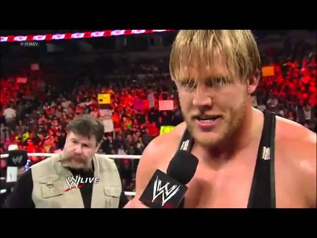 Jack Swagger w/ Uncle Zeb Colter vs Zack Ryder - WWE Raw 2/11/13