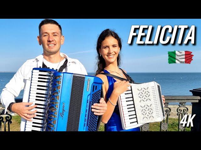 Felicita! Романтический музыкальный дуэт. Official #accordion video 4K