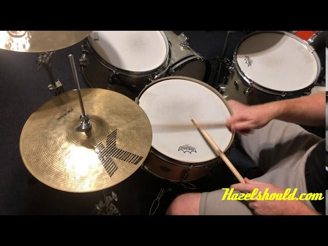 Vintage Zildjian 13” 1980’s K/Z Combo HiHats 778-1342 Grams