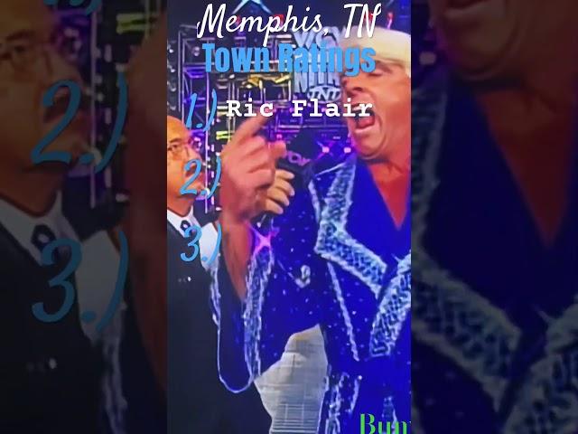 Ric Flair Tells Us the Top 3 People of Memphis, TN …