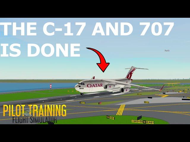 The C-17 and 707 update is DONE! | PTFS