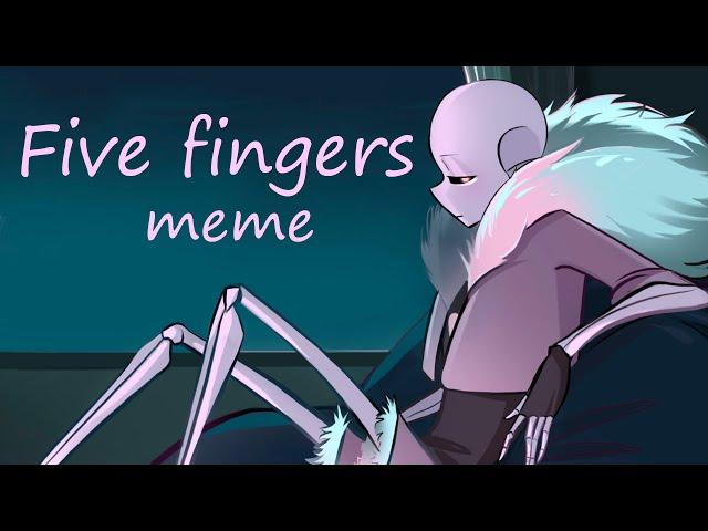 Five fingers meme Undertale AU Lust Sans