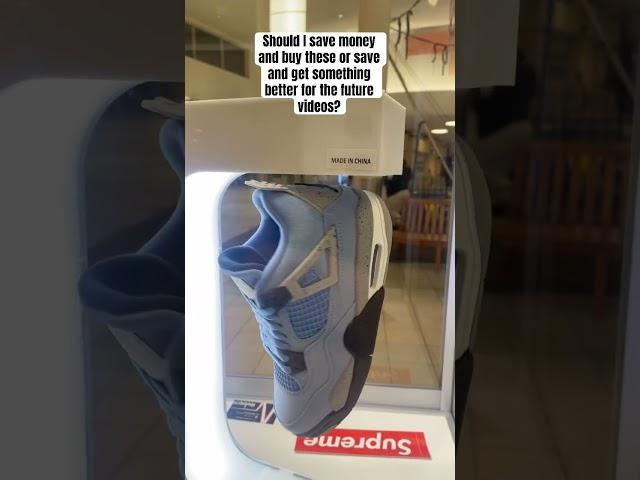 Should I buy these? #jordans #shoes #mall #shouldibuy #save #investing
