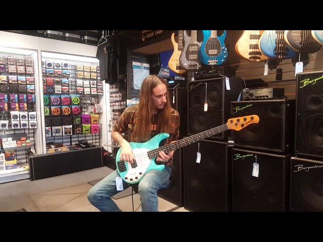 Ernie Ball Music Man Stingray Special 5 Sound Demo