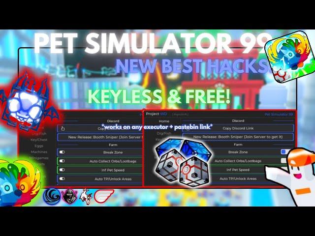 [NEW!] Pet Simulator 99 Script| Auto Rank⭐️| Auto Farm| Auto Hatch| Gem Spawner *PASTEBIN*