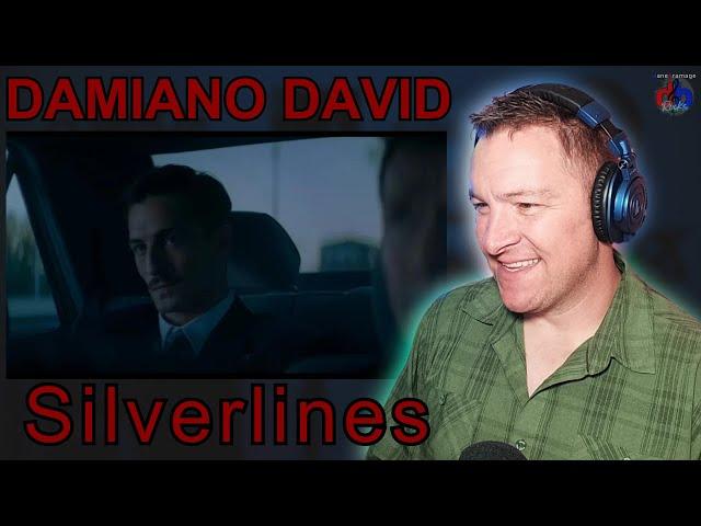 Damiano David - Silverlines  prod. Labrinth | Official Music Video | DaneBramage Rocks Reacts