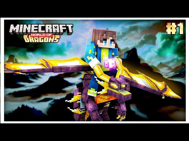 FIRST BABY DRAGON  | Minecraft World of Dragons | Maddy Telugu Gamer