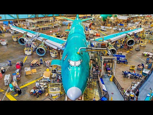 Amazing Modern Boeing Aircraft Manufacturing & Assembling Process. Incredible Production Technology