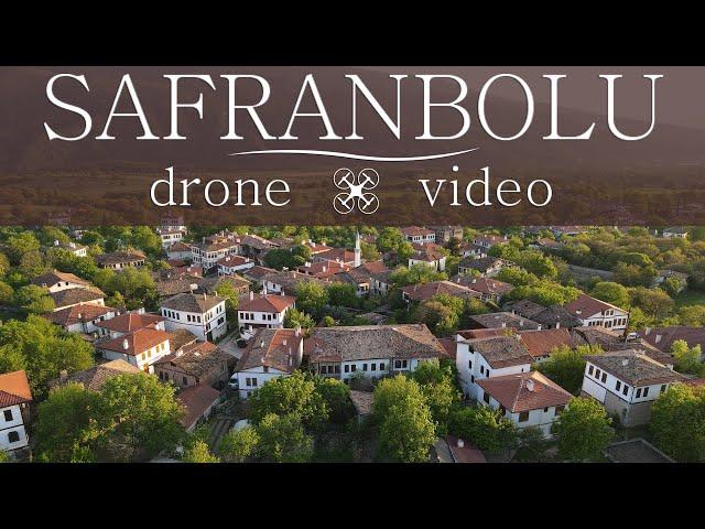 SAFRANBOLU Turkey 4K. Drone video.