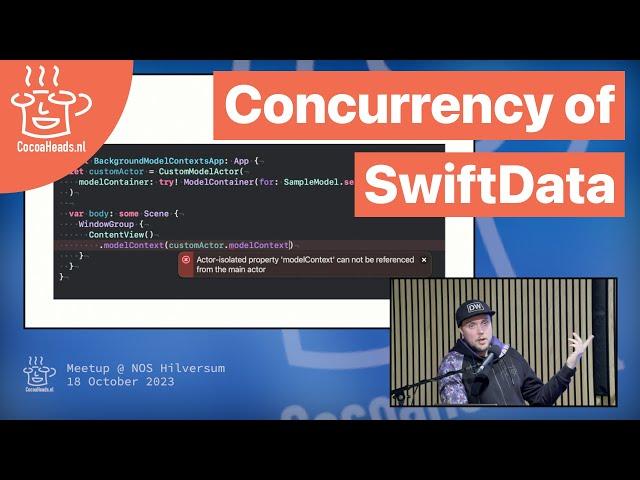 Concurrency of SwiftData, by Donny Wals (English)