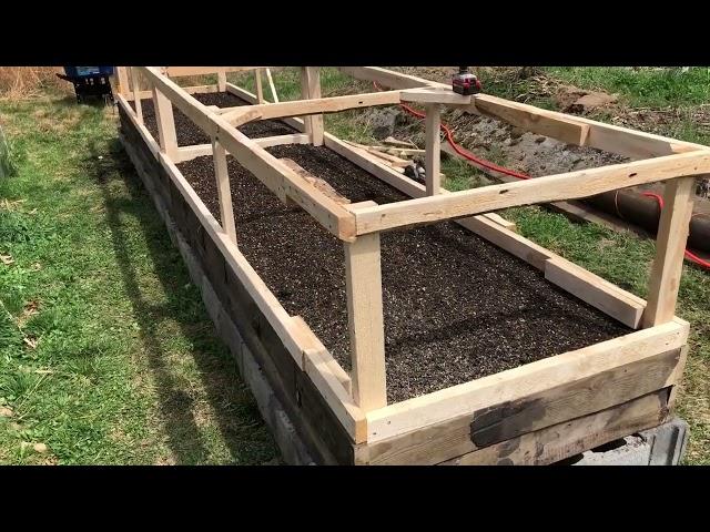 Rodent-proof garden bed for high value plants!