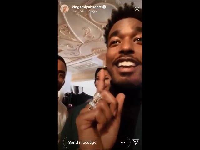 Star Cast- Amiyah's & Miss Lawrence's IG lives w/Jude. Luke, Quincy, Brittany, Ryan, etc[Feb 2019]