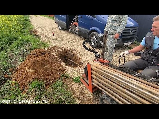 Прокол под дорогой для газовой трубы методом бурения - ГНБ