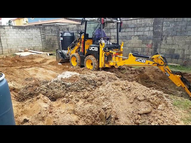 JCB CX1 and CAT Skid loader. Dig Day - #OnTheJob (Veldon A. Limited)