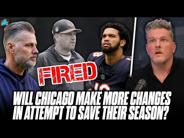 Veteran Players Want Caleb Williams Benched After Offensive Coordinator Was Fired?! | Pat McAfee