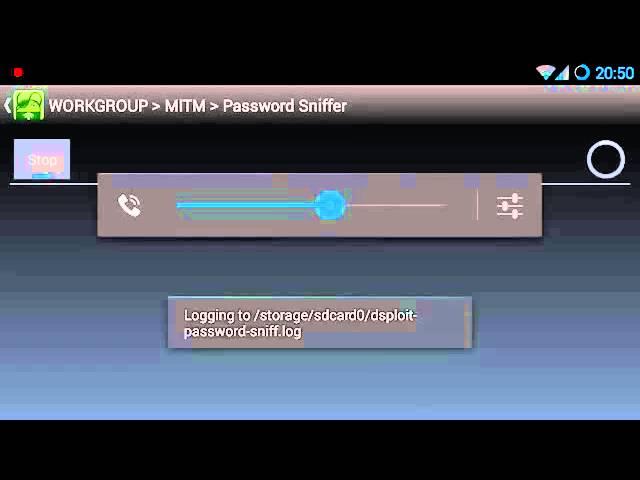 Wireless Password Sniffing With Android Device   dSploit