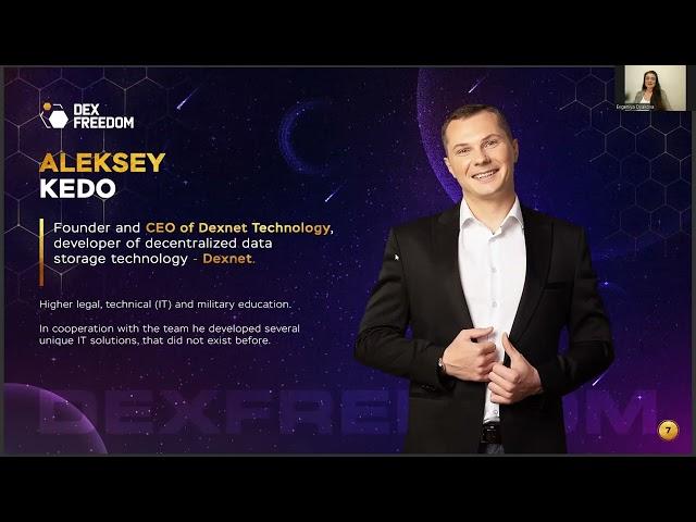 DexFreedom Presentation of DexNet Technology 17.01.2024