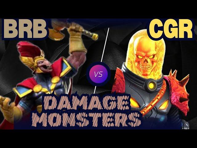 Beta Ray Bill AND Cosmic Ghost Rider Damage Testing | Best Cosmic Champions | Mcoc