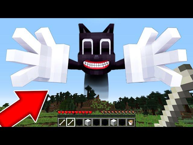 Я ПРИЗВАЛ МУЛЬТЯШНЫЙ КОТ В СВОЕМ МИРЕ В МАЙНКРАФТ КАК ПРИЗВАТЬ CARTOON CAT SCP 1923 В MINECRAFT