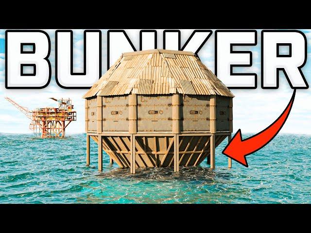 I Built an OCEAN BUNKER - Rust