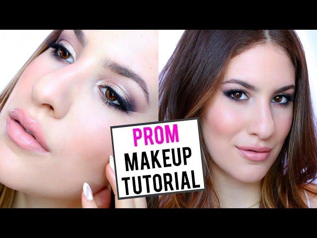 PROM Makeup Tutorial 2015  Soft Purple Smokey Eye | JamiePaigeBeauty