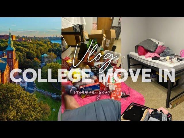 COLLEGE MOVE-IN VLOG | SPRING SEMESTER | FRESHMAN YEAR | Life With Tati