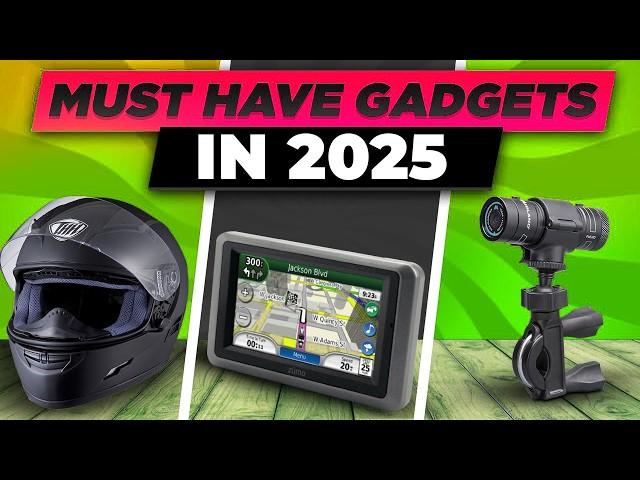 2025 Futuristic Motorcycle Gadgets That Will CHANGE Your Ride