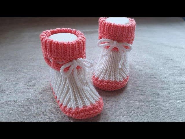 Another not complicated booties / For ages 6-9 months