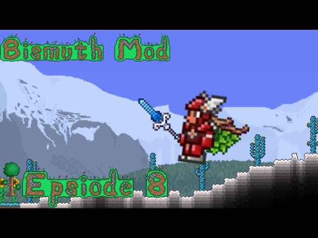 Preparing for the Mechs! Terraria Bismuth mod - Episode 8