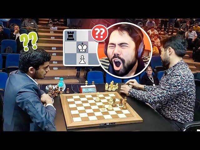 Hikaru Nakamura cannot believe what just happened versus Nihal Sarin | Stunning final moments