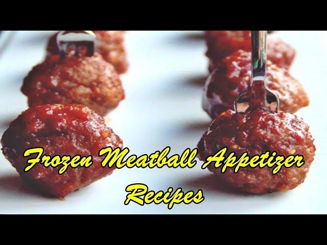 Frozen Meatball Appetizer Recipes