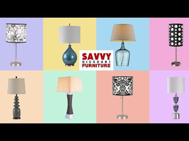 Savvy Discount Furniture Lamps