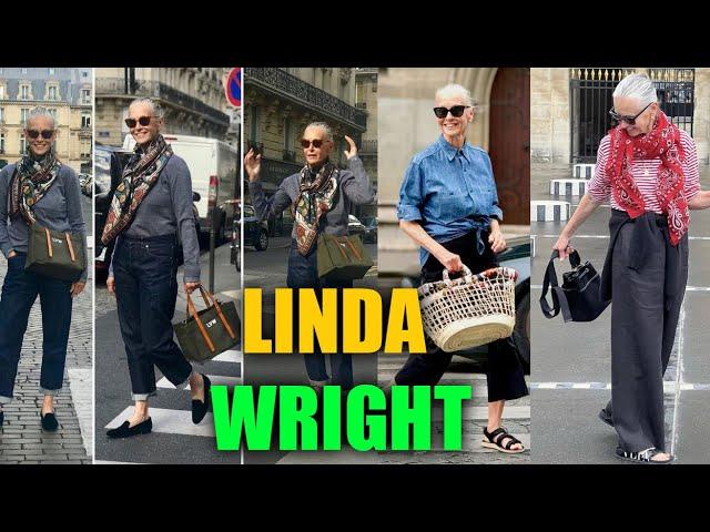 At 75, Linda Wright’s Dresses Like a Style Icon | Her Top Style Tips for Women Over 50