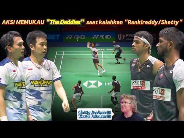 Aksi Memukau "The Daddies" saat mengalahkan pemilik "Smash Terkuat" di bumi | Badminton YFO23